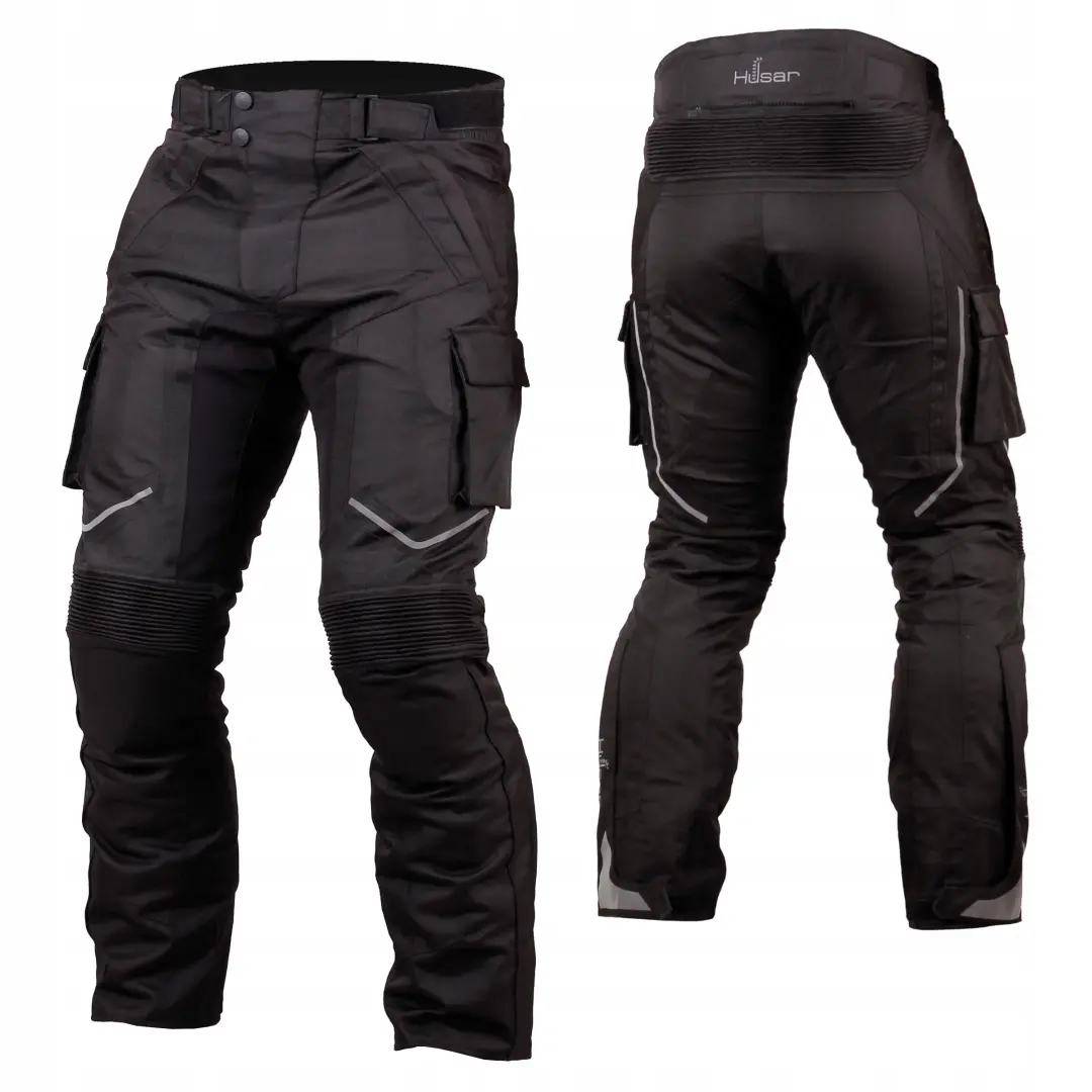 spodnie motocyklowe HUSAR TUNDRA czarne