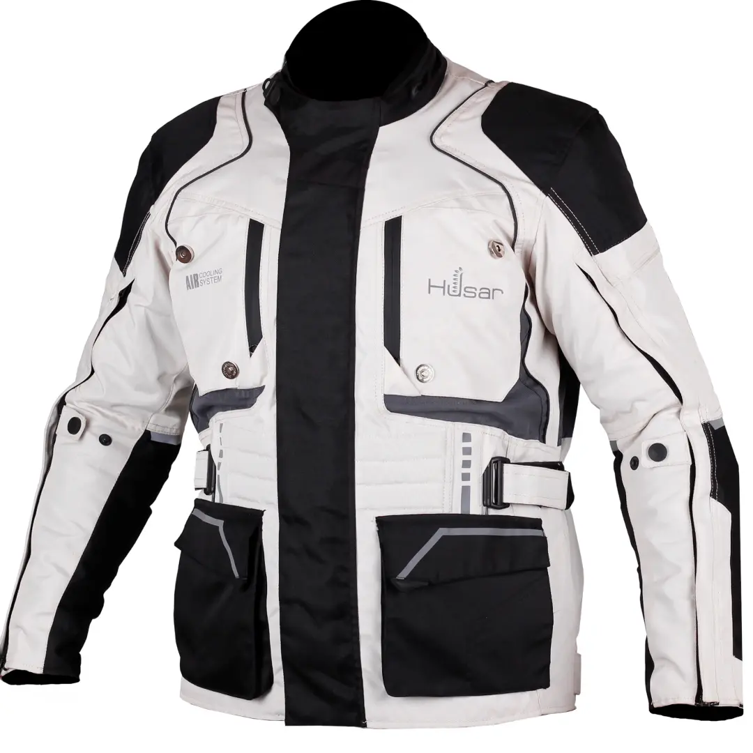 Kurtka motocyklowa HUSAR OCTAN szara