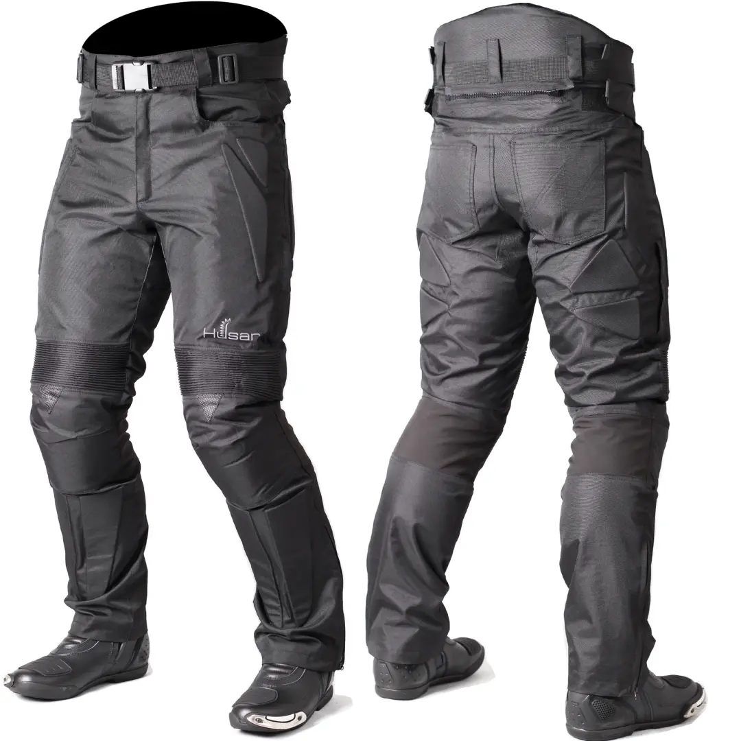 Spodnie motocyklowe HUSAR SCORPION czarne